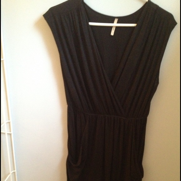 Black flattering dress