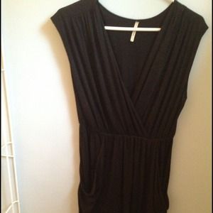 Black flattering dress