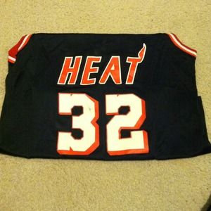 Miami Heat basketball jersey Miner