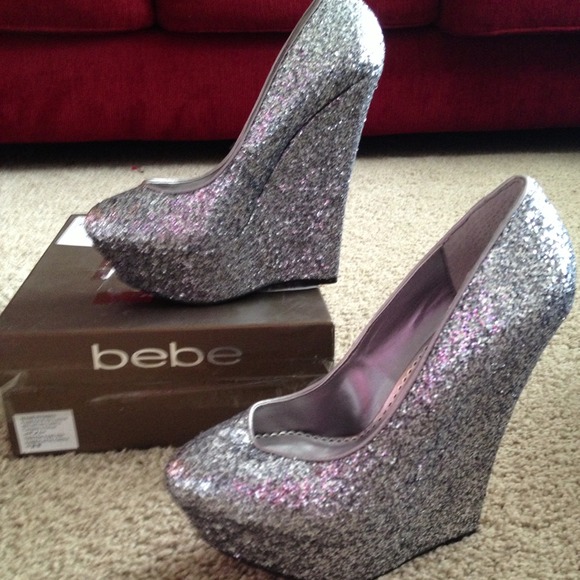 Bebe sparkle heels