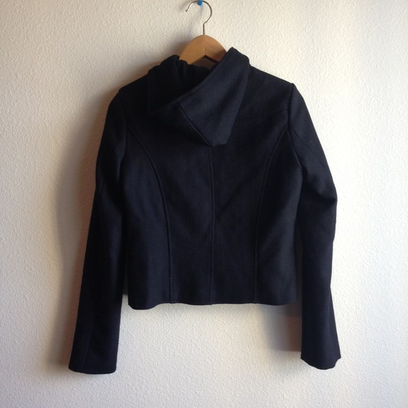 Forever 21 Jackets & Coats - Sold---Forever 21 Black Cropped Jacket w/ Hood Forever 21 Jackets & Coats - Sold---Forever 21 Black Cropped Jacket w/ Hood