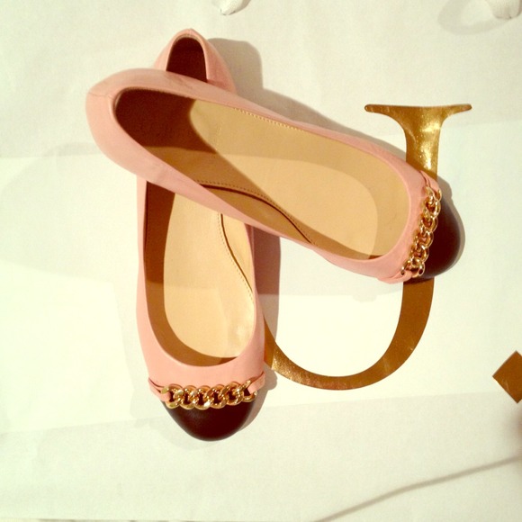 Price reduced! J. Crew Chain Ballet Flats.