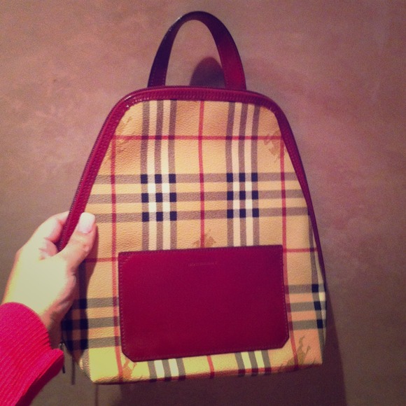 Authentic Burberry purse/backpack