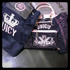 Juicy couture diaper bag