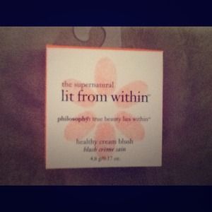 Reserved for @sgetchius Philosophy cream blush