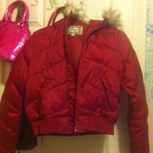 Red jacket