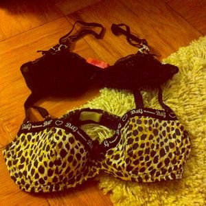 ❗❗⛔SOLD⛔❗❗$20 Both. Dolce  and Betsey bras