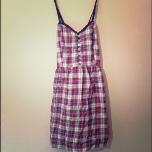 Adorable plaid baby doll tank/dress 😎