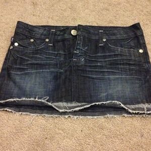 Rock and republic denim skirt size 26