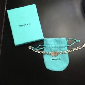 Authentic Tiffany Oval Tag Bracelet