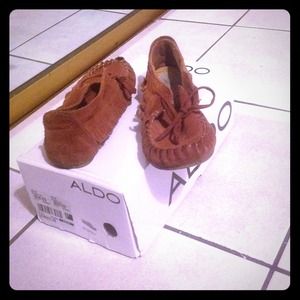 Aldo moccasins , very comfy . REDUCED!
