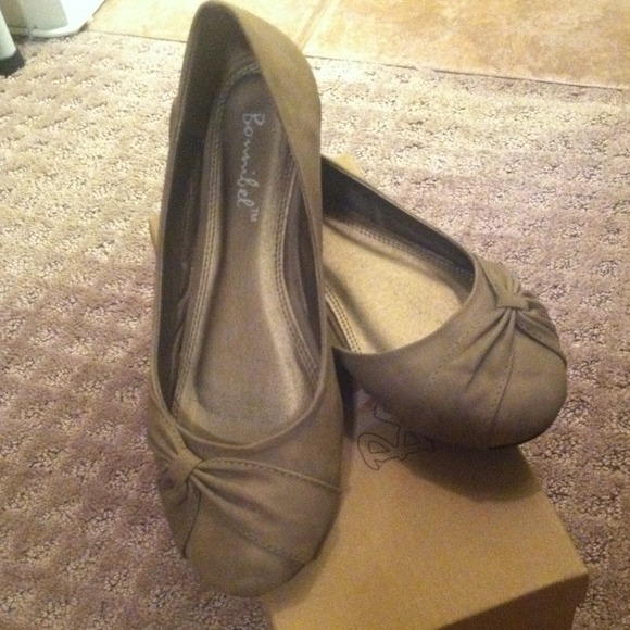 Stone colored flats