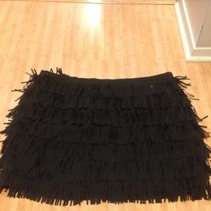 ⛔Bundled⛔Fringed A-line skirt