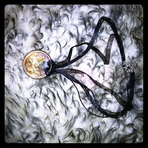 16" Classic yet modern handmade necklace.