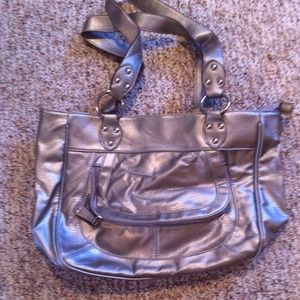 Silver purse