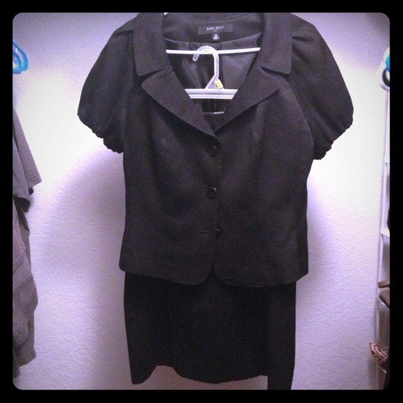 nine west black suit 💥lowered for sale💥