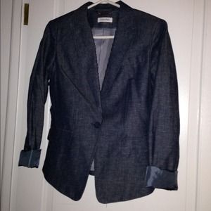Calvin Klein denim Blazer size Medium