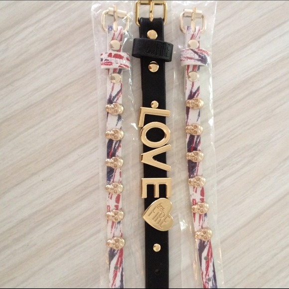 Bundle LoveFire buckle bracelets