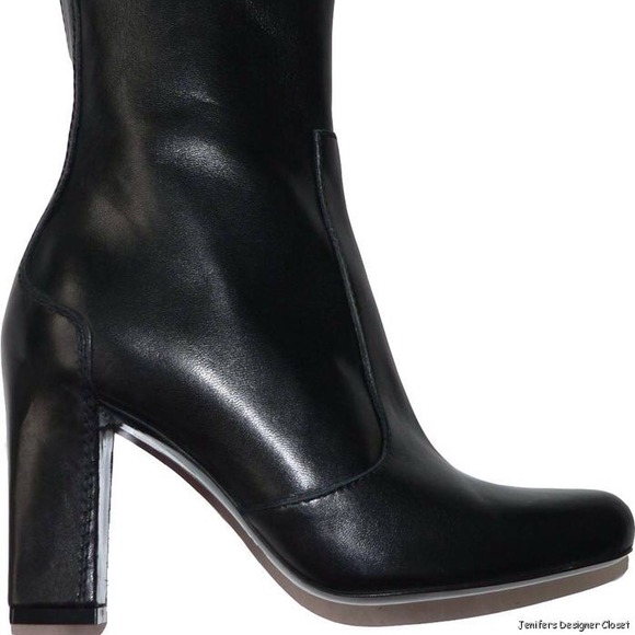 🆕 Max Mara designer glove leather boots 35 - Picture 2 of 4