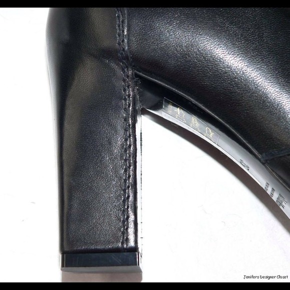 🆕 Max Mara designer glove leather boots 35 - Picture 4 of 4