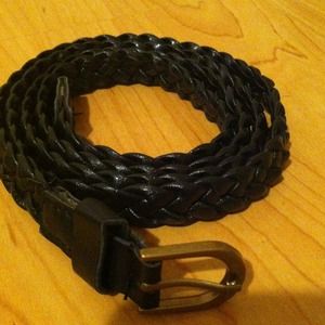 Black braided belt!