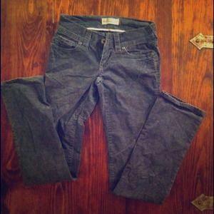 Old Navy Corduroy grey straight leg pants