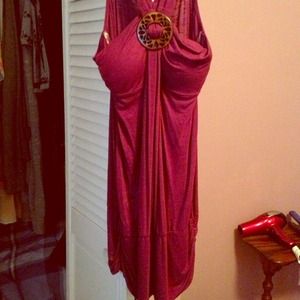 Beautiful Dark Purple Dress