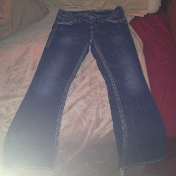 ✌Reserved✌Silver jeans