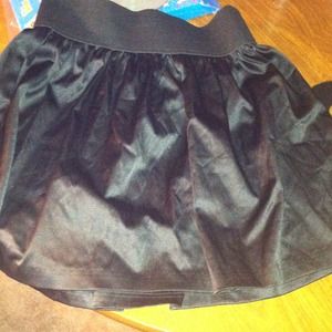 Black Skirt and Yellow & Black Skirt