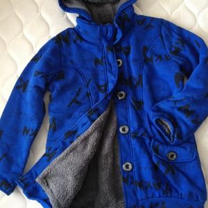 La pergay L blue warm coat/outwear