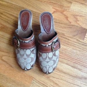Authentic Coach Clogs