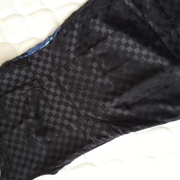 BCBG blue sequined dress - Picture 3 of 4