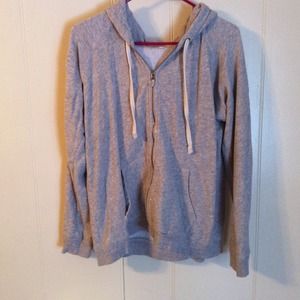 REserved! J. Crew gray hoodie sweatshirt