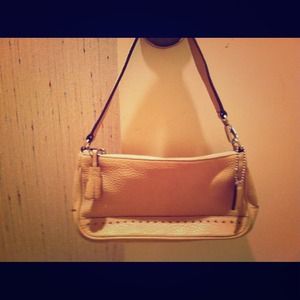 Tan Coach Small Handbag