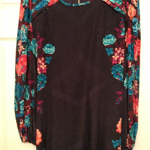 Floral print dress