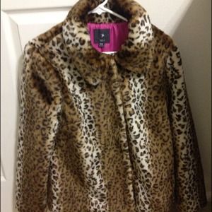 Fur coat. Worn once!! Perfect condition!