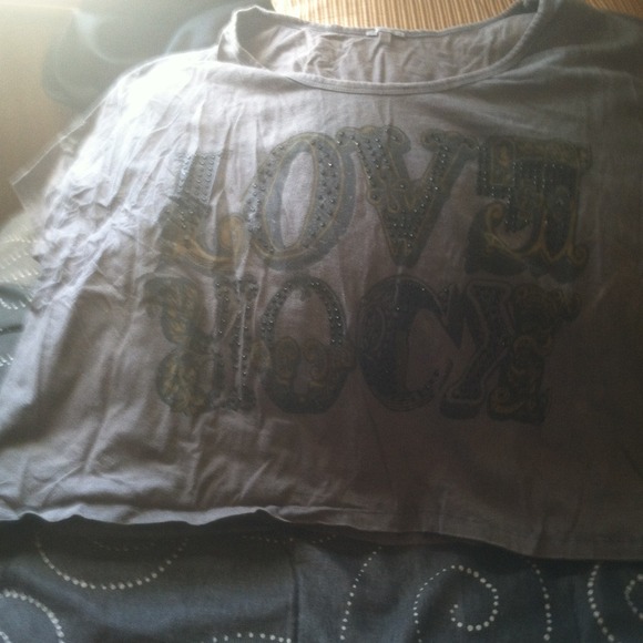 Off the shoulder shirt