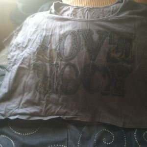 Off the shoulder shirt