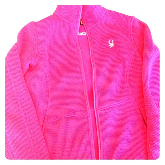 Spyder lined sweater jacket.