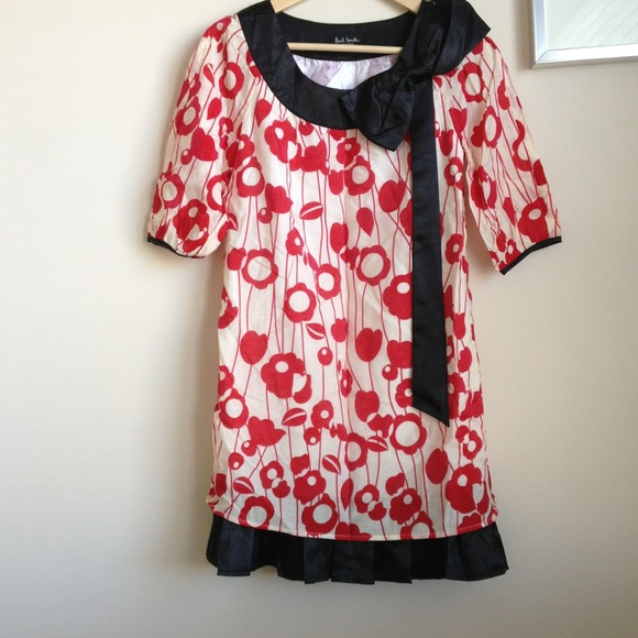 Red Floral dress