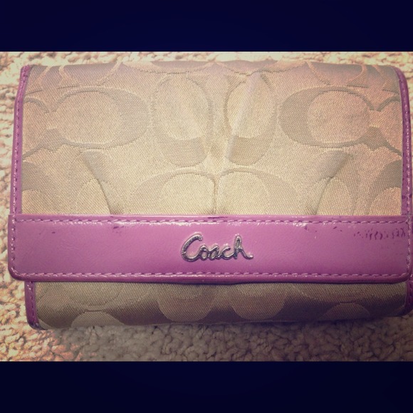 Coach wallet.