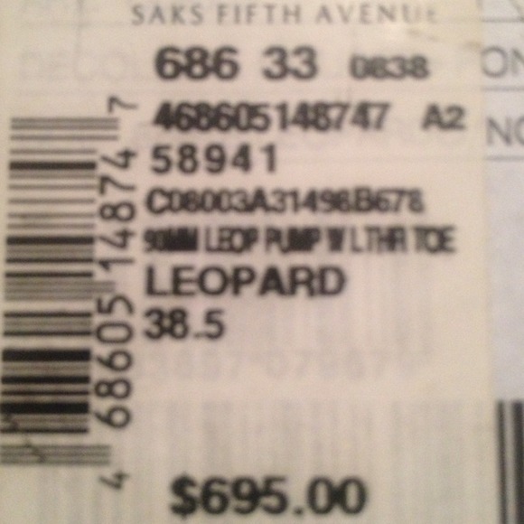 Dolce Gabbana authentic leopard heels. Size 38.5/8 - Picture 2 of 4