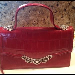 Brighton red clutch.