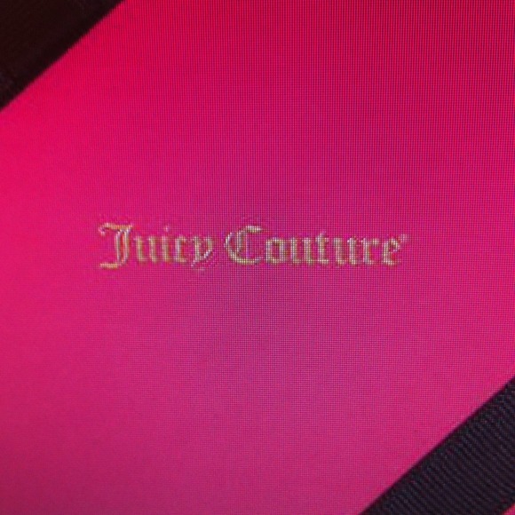 Juicy Couture Blue Crystal Link Necklace