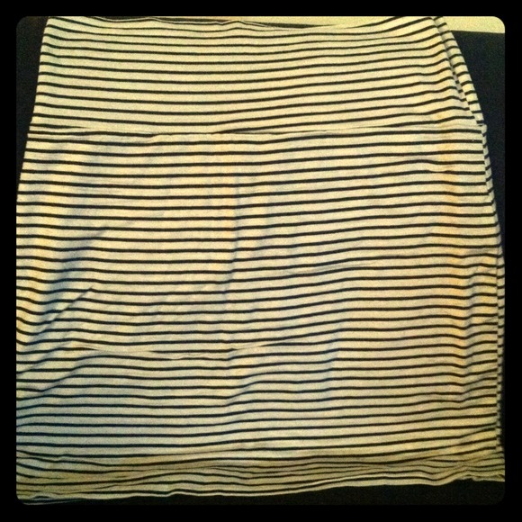 stripe skirt
