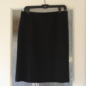 Banana Republic black pencil skirt.