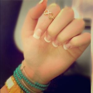 Cute Infinity ring in gold!💍👌