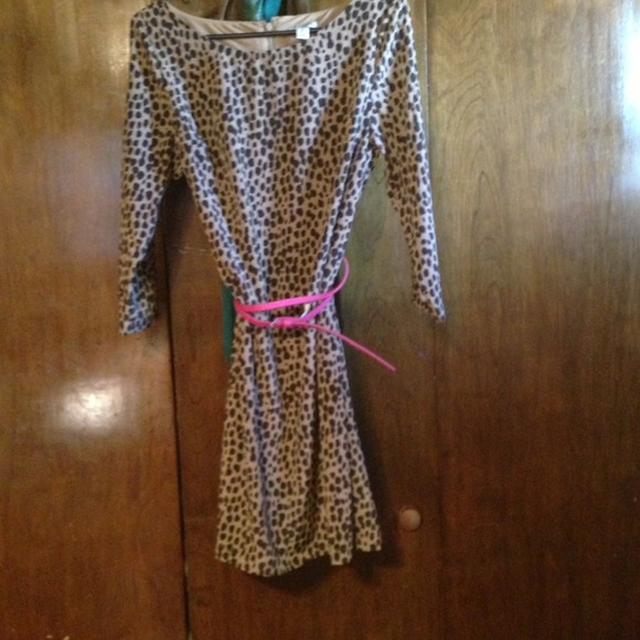 Sold.    Leopard dress.