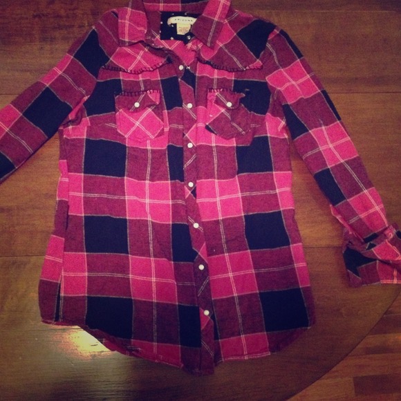 Arizona pearl snap flannel