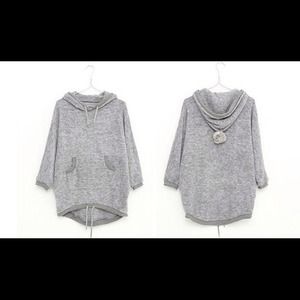 ⬇REDUCED⬇ Originally $20 Grey Hoodie